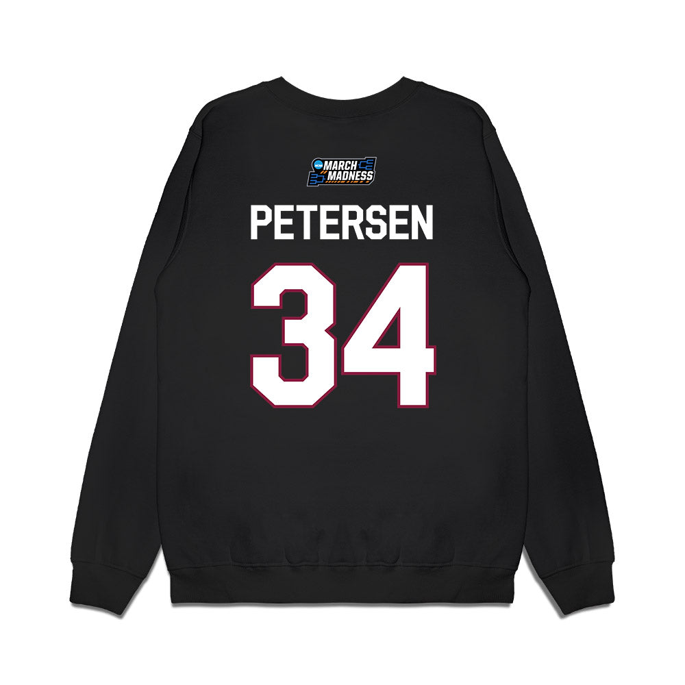 Virginia Tech - NCAA Women's Basketball : Kayl Petersen - NCAA® March Madness® 2026 Premium Crewneck Sweatshirt-1