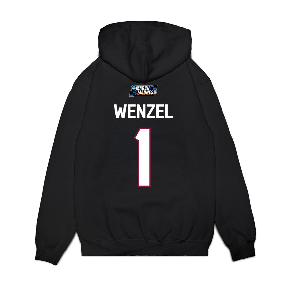 Virginia Tech - NCAA Women's Basketball : Carleigh Wenzel - NCAA® March Madness® 2026 Premium Hooded Sweatshirt-1