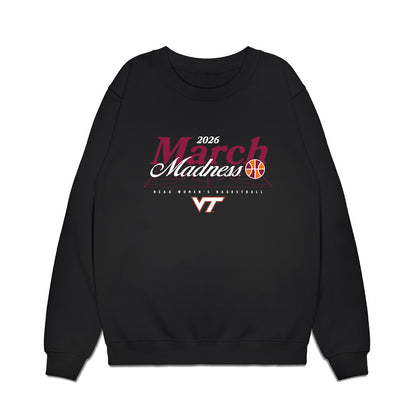 Virginia Tech - NCAA Women's Basketball : Kayl Petersen - NCAA® March Madness® 2026 Premium Crewneck Sweatshirt-0