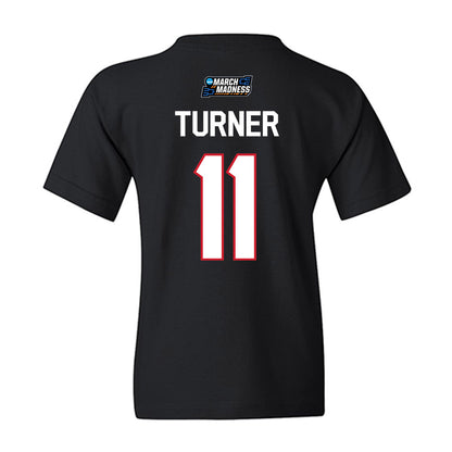 Gonzaga - NCAA Women's Basketball : Allie Turner - NCAA® March Madness® 2026 Youth T-Shirt-1