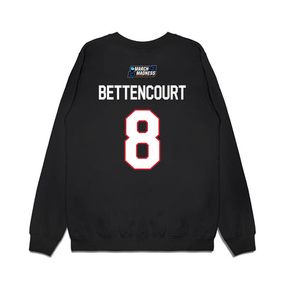 Gonzaga - NCAA Women's Basketball : In's Bettencourt - NCAA® March Madness® 2026 Premium Crewneck Sweatshirt-1