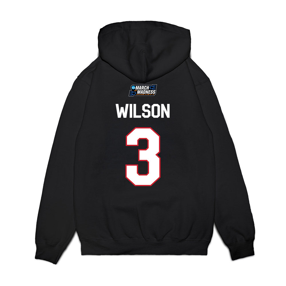 Gonzaga - NCAA Women's Basketball : Julia Wilson - NCAA® March Madness® 2026 Premium Hooded Sweatshirt-1