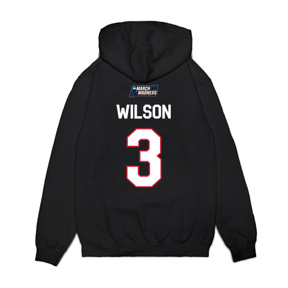 Gonzaga - NCAA Women's Basketball : Julia Wilson - NCAA® March Madness® 2026 Premium Hooded Sweatshirt-1