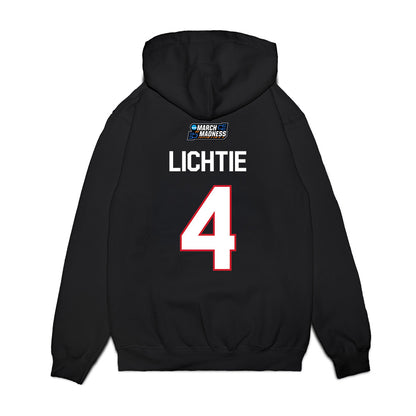 Gonzaga - NCAA Women's Basketball : Sierra Lichtie - NCAA® March Madness® 2026 Premium Hooded Sweatshirt-1