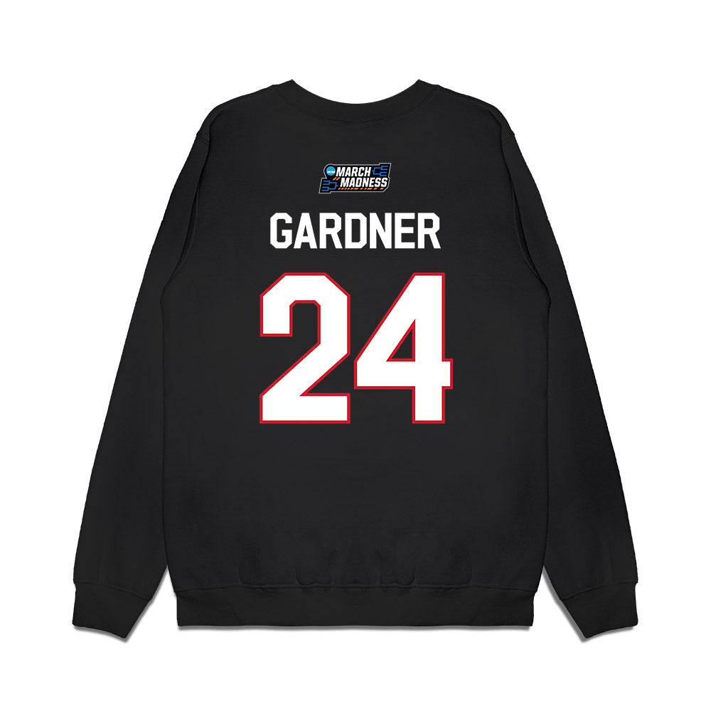 Gonzaga - NCAA Women's Basketball : Teryn Gardner - NCAA® March Madness® 2026 Premium Crewneck Sweatshirt-1