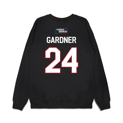 Gonzaga - NCAA Women's Basketball : Teryn Gardner - NCAA® March Madness® 2026 Premium Crewneck Sweatshirt-1