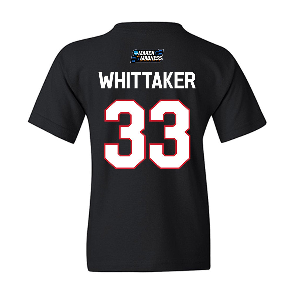 Gonzaga - NCAA Women's Basketball : Lauren Whittaker - NCAA® March Madness® 2026 Youth T-Shirt-1