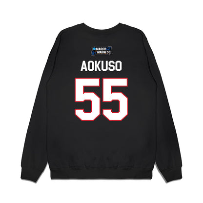 Gonzaga - NCAA Women's Basketball : Zeryhia Aokuso - NCAA® March Madness® 2026 Premium Crewneck Sweatshirt-1