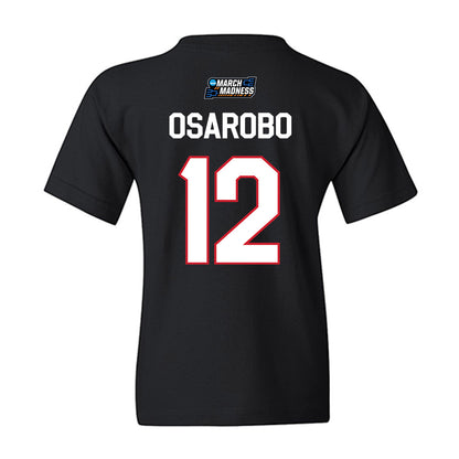 Gonzaga - NCAA Women's Basketball : Christabel Osarobo - NCAA® March Madness® 2026 Youth T-Shirt-1