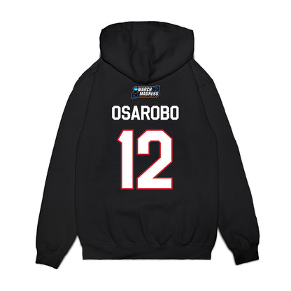 Gonzaga - NCAA Women's Basketball : Christabel Osarobo - NCAA® March Madness® 2026 Premium Hooded Sweatshirt-1