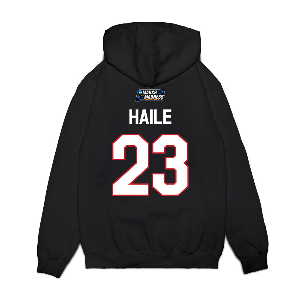 Gonzaga - NCAA Women's Basketball : Jaiden Haile - NCAA® March Madness® 2026 Premium Hooded Sweatshirt-1