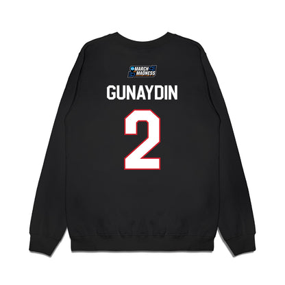 Gonzaga - NCAA Women's Basketball : Vera Gunaydin - NCAA® March Madness® 2026 Premium Crewneck Sweatshirt-1
