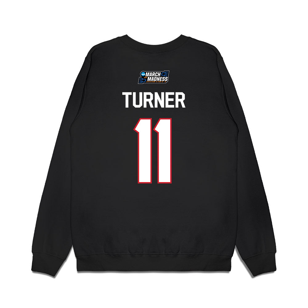 Gonzaga - NCAA Women's Basketball : Allie Turner - NCAA® March Madness® 2026 Premium Crewneck Sweatshirt-1