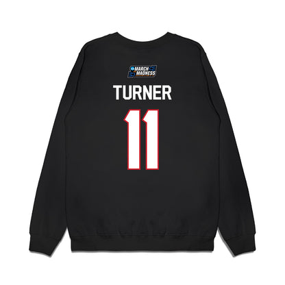 Gonzaga - NCAA Women's Basketball : Allie Turner - NCAA® March Madness® 2026 Premium Crewneck Sweatshirt-1