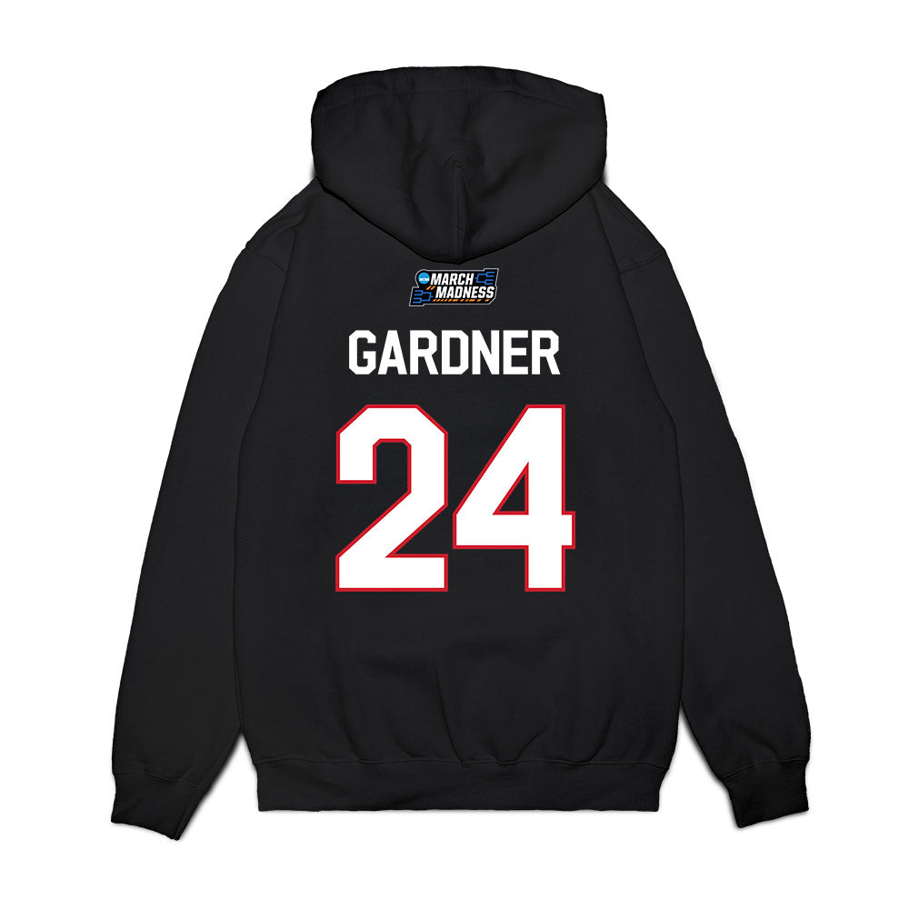 Gonzaga - NCAA Women's Basketball : Teryn Gardner - NCAA® March Madness® 2026 Premium Hooded Sweatshirt-1