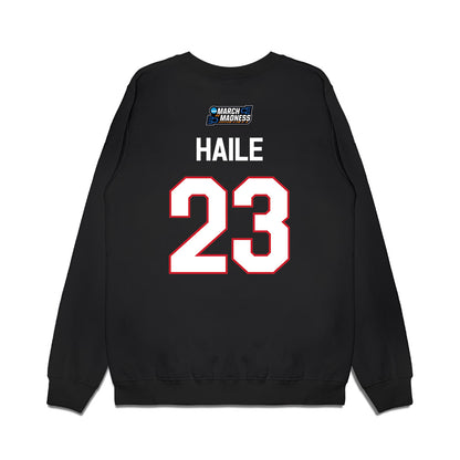 Gonzaga - NCAA Women's Basketball : Jaiden Haile - NCAA® March Madness® 2026 Premium Crewneck Sweatshirt-1