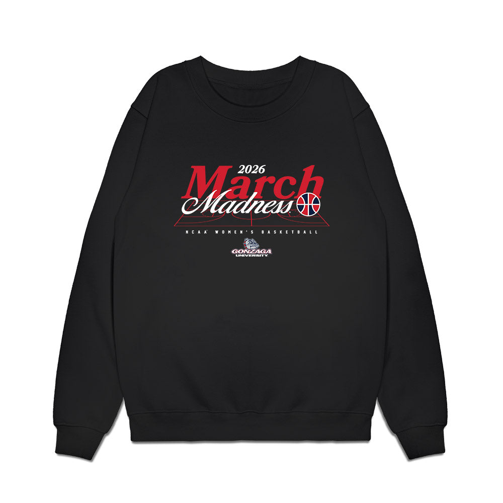 Gonzaga - NCAA Women's Basketball : McKynnlie Dalan - NCAA® March Madness® 2026 Premium Crewneck Sweatshirt-0