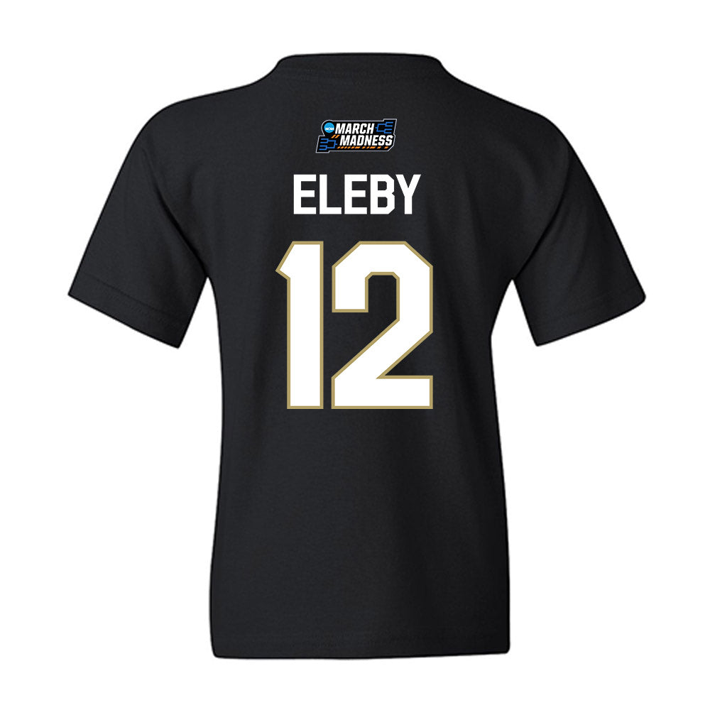 JMU - NCAA Women's Basketball : Jemma Eleby - NCAA® March Madness® 2026 Youth T-Shirt-1