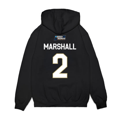 JMU - NCAA Women's Basketball : Kylie Marshall - NCAA® March Madness® 2026 Premium Hooded Sweatshirt-1