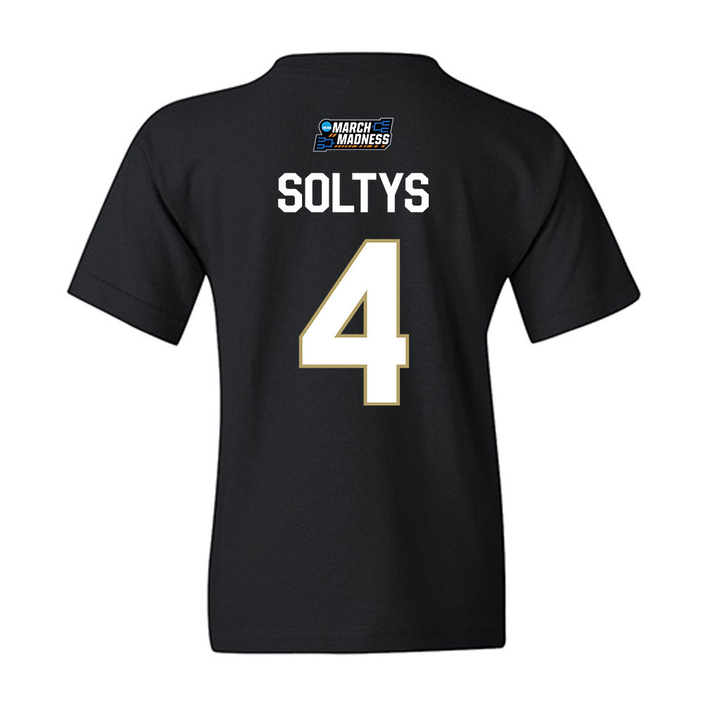 JMU - NCAA Women's Basketball : Delilah Soltys - NCAA® March Madness® 2026 Youth T-Shirt-1