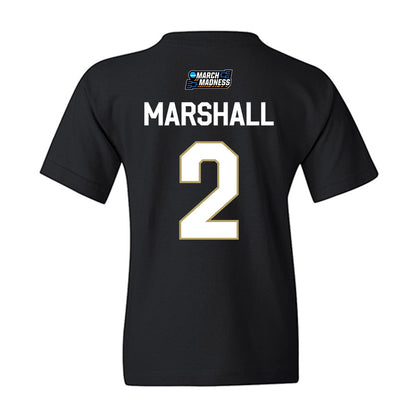 JMU - NCAA Women's Basketball : Kylie Marshall - NCAA® March Madness® 2026 Youth T-Shirt-1