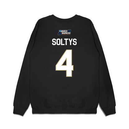JMU - NCAA Women's Basketball : Delilah Soltys - NCAA® March Madness® 2026 Premium Crewneck Sweatshirt-1