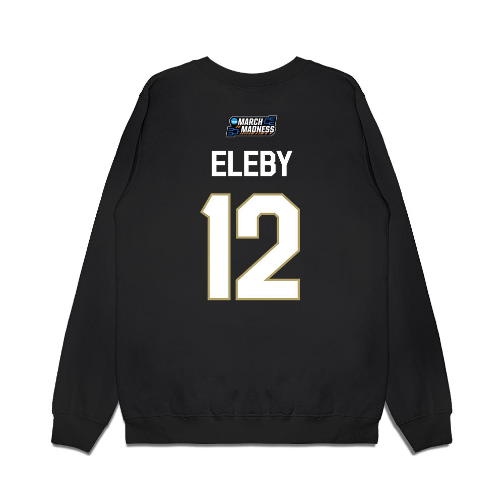 JMU - NCAA Women's Basketball : Jemma Eleby - NCAA® March Madness® 2026 Premium Crewneck Sweatshirt-1