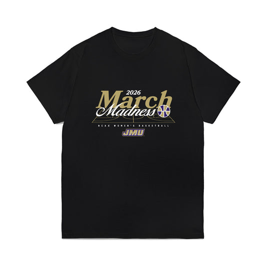 JMU - NCAA Women's Basketball : Bree Robinson - NCAA® March Madness® 2026 Comfort Colors T-Shirt-0