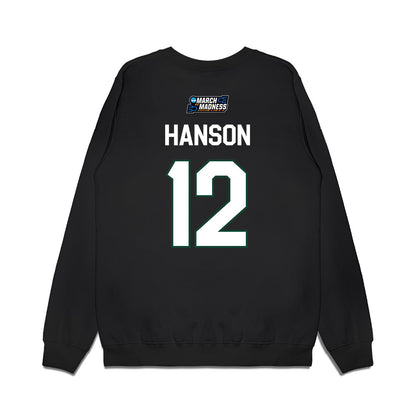 UVM - NCAA Women's Basketball : Keira Hanson - NCAA® March Madness® 2026 Premium Crewneck Sweatshirt-1