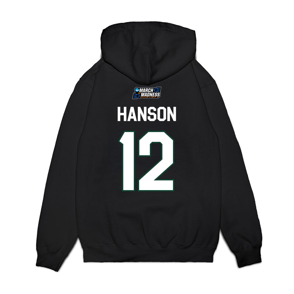 UVM - NCAA Women's Basketball : Keira Hanson - NCAA® March Madness® 2026 Premium Hooded Sweatshirt-1
