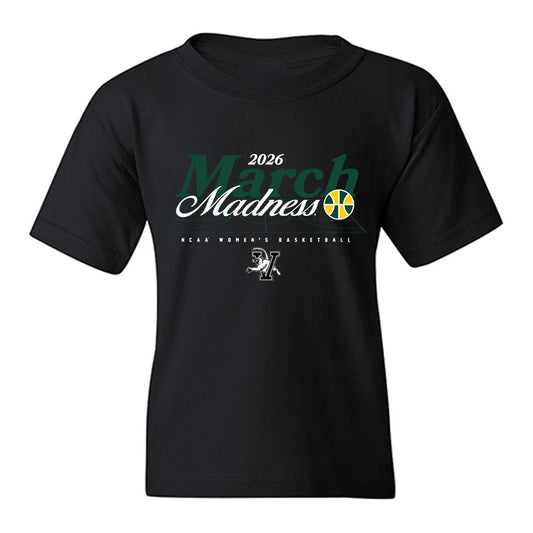 UVM - NCAA Women's Basketball : Madison Hall - NCAA® March Madness® 2026 Youth T-Shirt-0