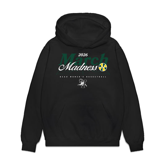 UVM - NCAA Women's Basketball : Madison Hall - NCAA® March Madness® 2026 Premium Hooded Sweatshirt-0