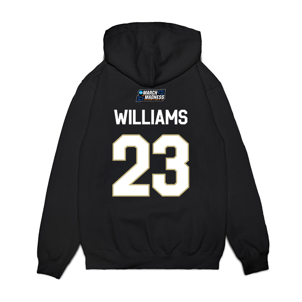 Jacksonville - NCAA Women's Basketball : Priscilla Williams - NCAA® March Madness® 2026 Premium Hooded Sweatshirt-1