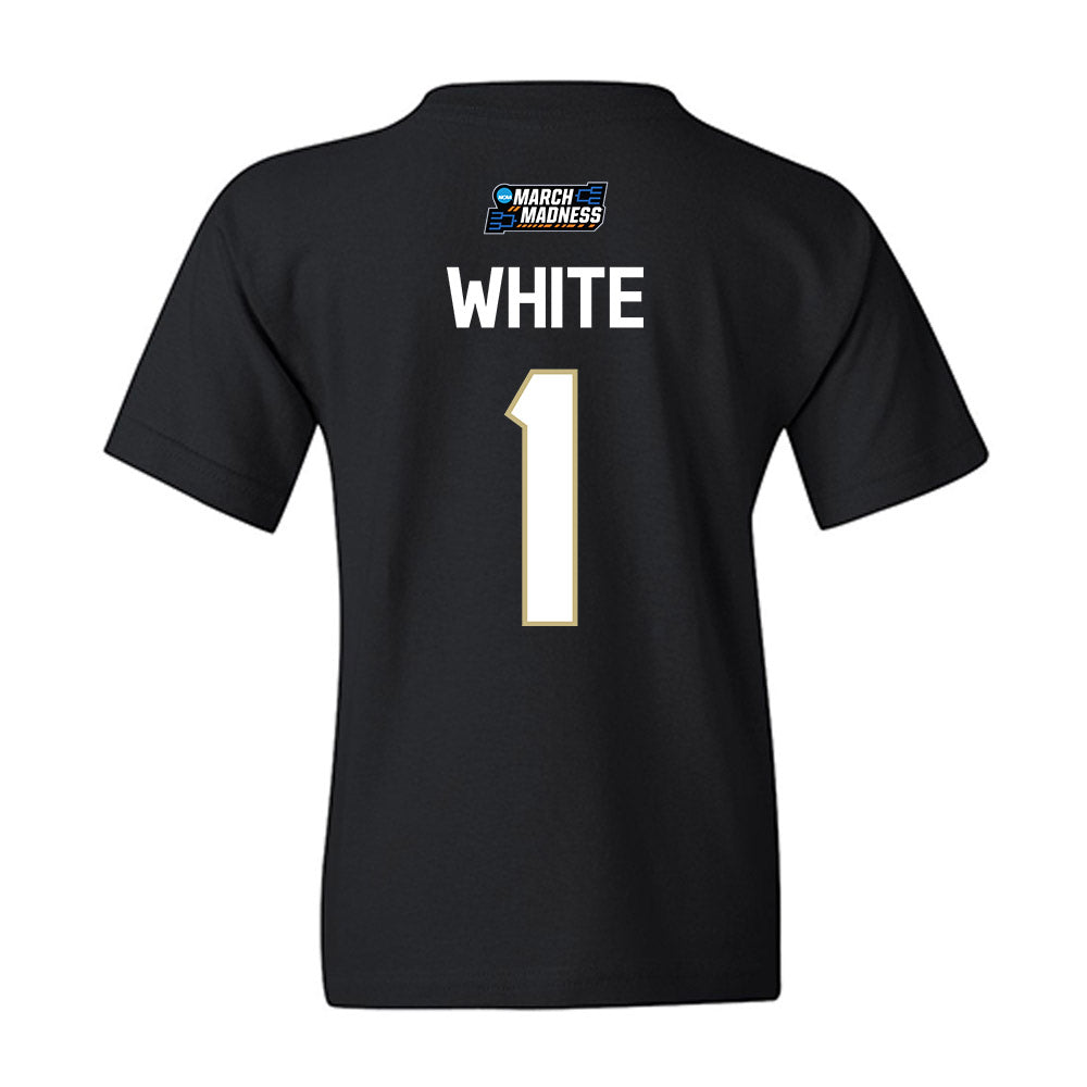 Jacksonville - NCAA Women's Basketball : Mychal White - NCAA® March Madness® 2026 Youth T-Shirt-1