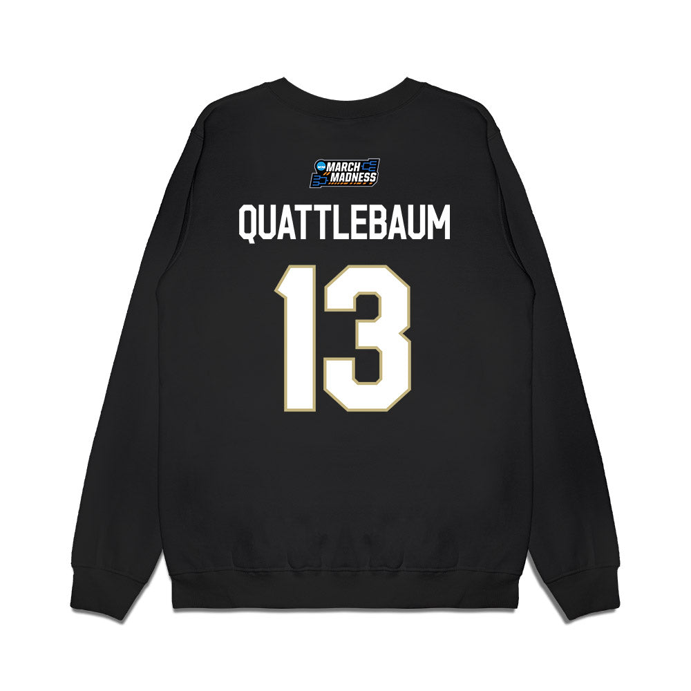 Jacksonville - NCAA Women's Basketball : LaRonda Quattlebaum - NCAA® March Madness® 2026 Premium Crewneck Sweatshirt-1