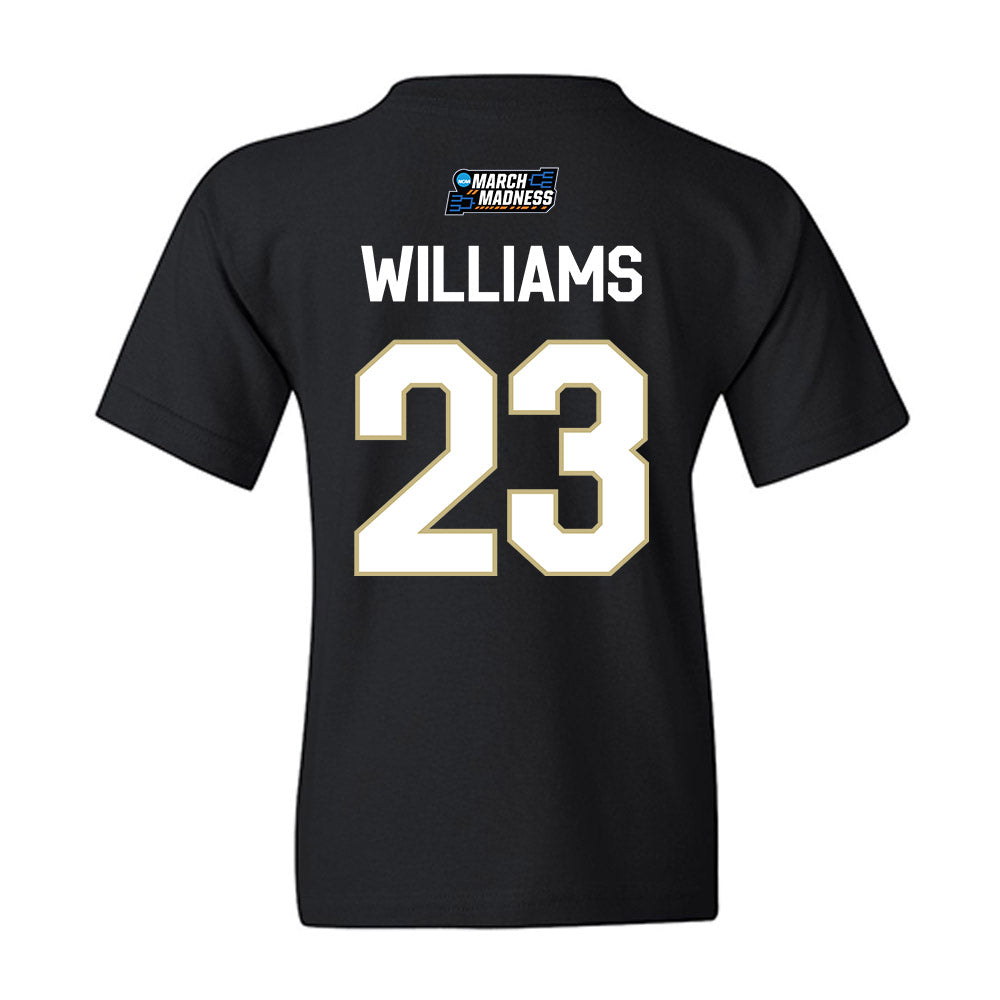 Jacksonville - NCAA Women's Basketball : Priscilla Williams - NCAA® March Madness® 2026 Youth T-Shirt-1