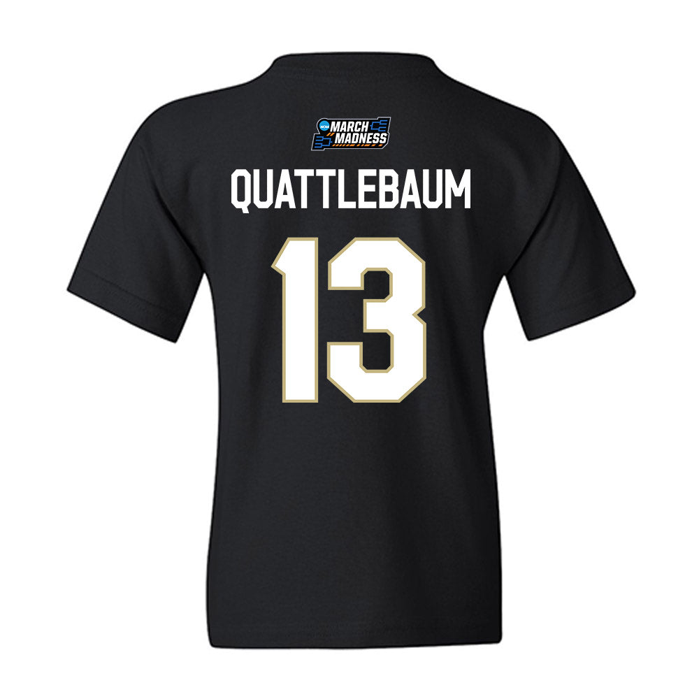 Jacksonville - NCAA Women's Basketball : LaRonda Quattlebaum - NCAA® March Madness® 2026 Youth T-Shirt-1