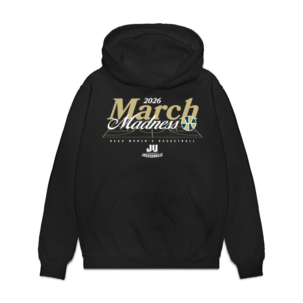 Jacksonville - NCAA Women's Basketball : Mychal White - NCAA® March Madness® 2026 Premium Hooded Sweatshirt-0