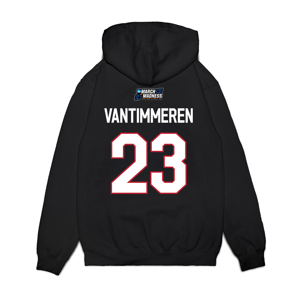 Miami of Ohio - NCAA Women's Basketball : Emily Vantimmeren - NCAA® March Madness® 2026 Premium Hooded Sweatshirt-1