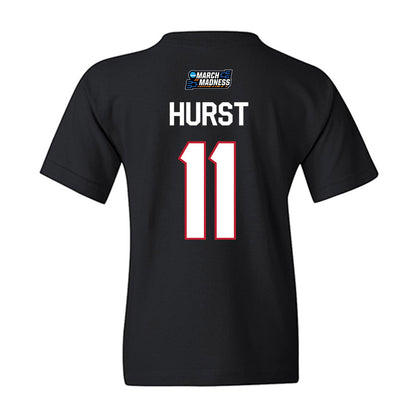 Miami of Ohio - NCAA Women's Basketball : Anna Hurst - NCAA® March Madness® 2026 Youth T-Shirt-1