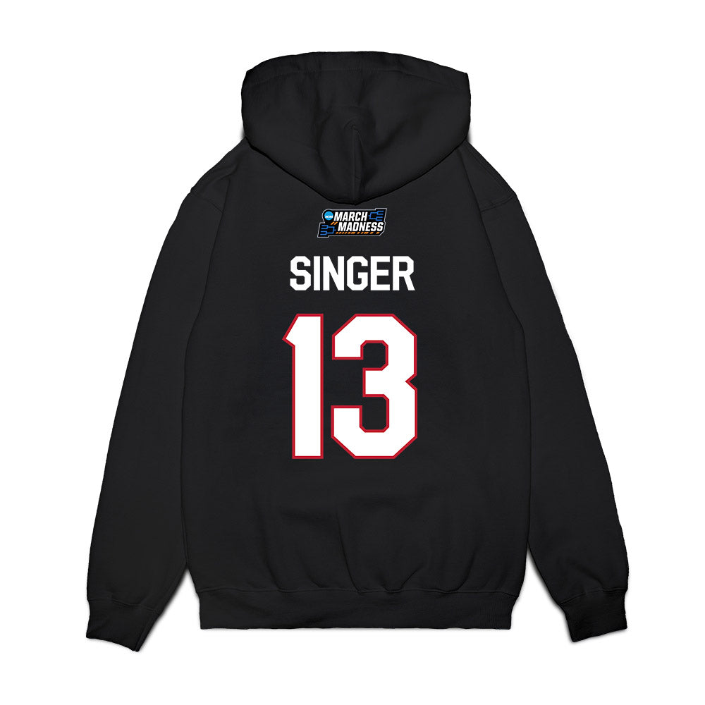 Miami of Ohio - NCAA Women's Basketball : Tamar Singer - NCAA® March Madness® 2026 Premium Hooded Sweatshirt-1