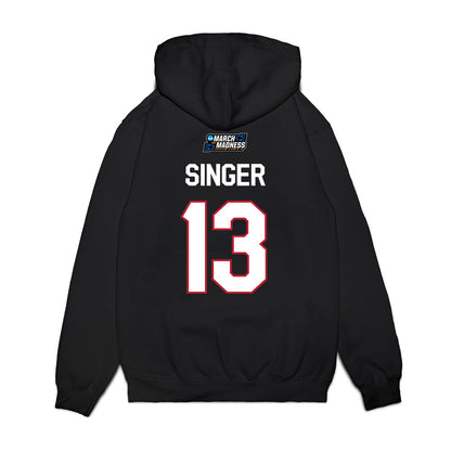 Miami of Ohio - NCAA Women's Basketball : Tamar Singer - NCAA® March Madness® 2026 Premium Hooded Sweatshirt-1