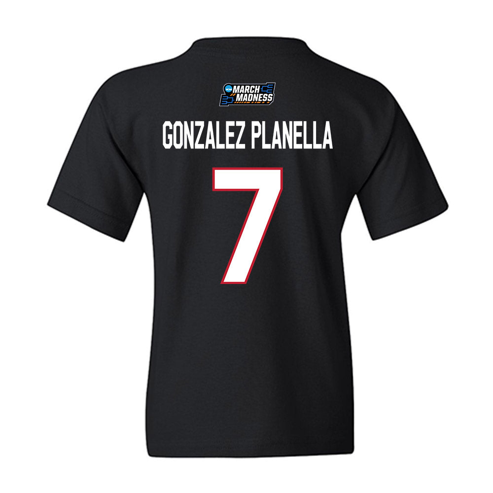 Miami of Ohio - NCAA Women's Basketball : Clara Gonzalez Planella - NCAA® March Madness® 2026 Youth T-Shirt-1