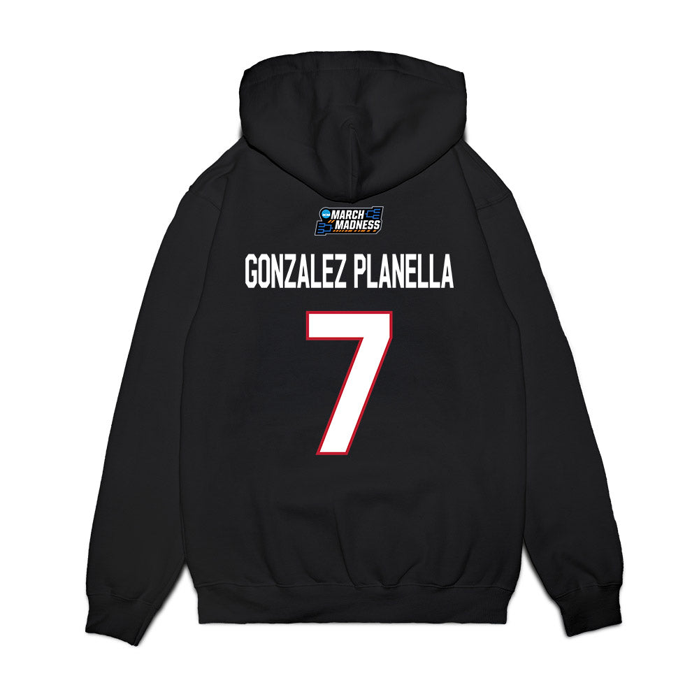 Miami of Ohio - NCAA Women's Basketball : Clara Gonzalez Planella - NCAA® March Madness® 2026 Premium Hooded Sweatshirt-1