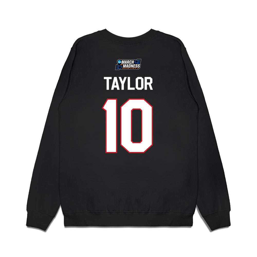 Miami of Ohio - NCAA Women's Basketball : Macie Taylor - NCAA® March Madness® 2026 Premium Crewneck Sweatshirt-1