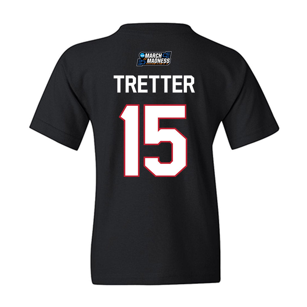 Miami of Ohio - NCAA Women's Basketball : Amber Tretter - NCAA® March Madness® 2026 Youth T-Shirt-1