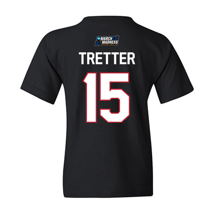 Miami of Ohio - NCAA Women's Basketball : Amber Tretter - NCAA® March Madness® 2026 Youth T-Shirt-1