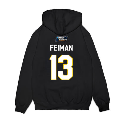 UCSD - NCAA Women's Basketball : Lev Feiman - NCAA® March Madness® 2026 Premium Hooded Sweatshirt-1