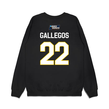 UCSD - NCAA Women's Basketball : Gracie Gallegos - NCAA® March Madness® 2026 Premium Crewneck Sweatshirt-1