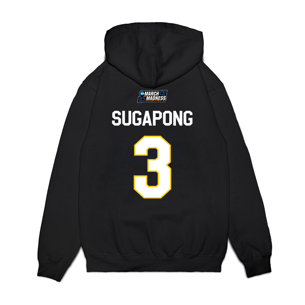 UCSD - NCAA Women's Basketball : Sumayah Sugapong - NCAA® March Madness® 2026 Premium Hooded Sweatshirt-1